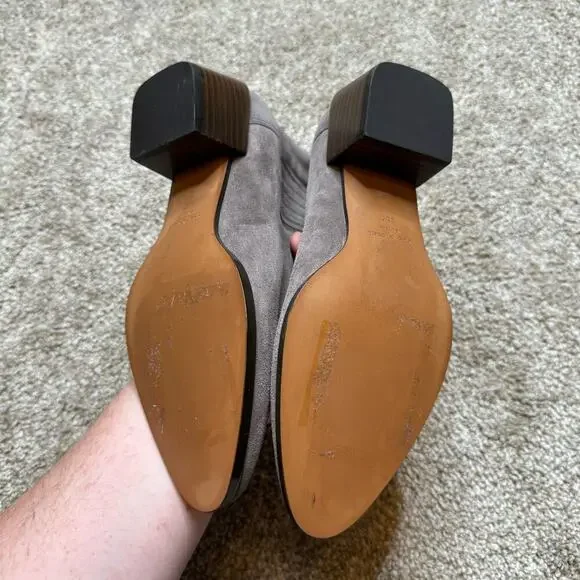 Rag and bone Rover Grey Suede Boots NEW Size 36.5 - Picture 5 of 6